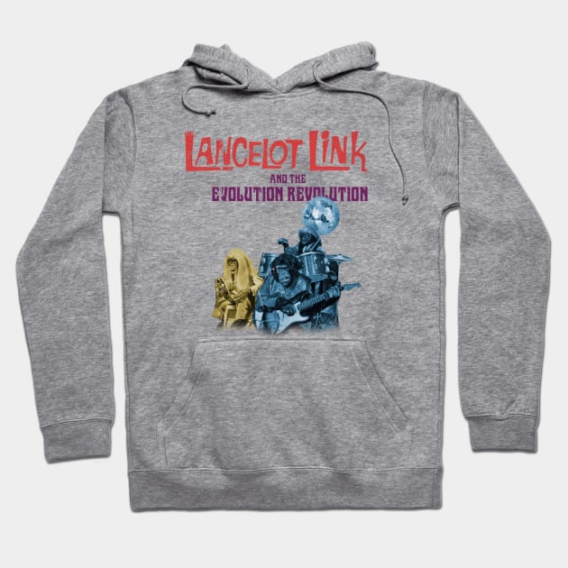 Lancelot Link and the Evolution Revolution Hoodie by offsetvinylfilm